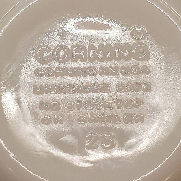 SOLD...Old Town Blue Corelle Flat Cup Coffee Tea Cup - Picture 4 of 5